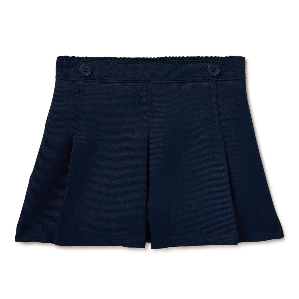 George Kids Pleated Skort - Navy